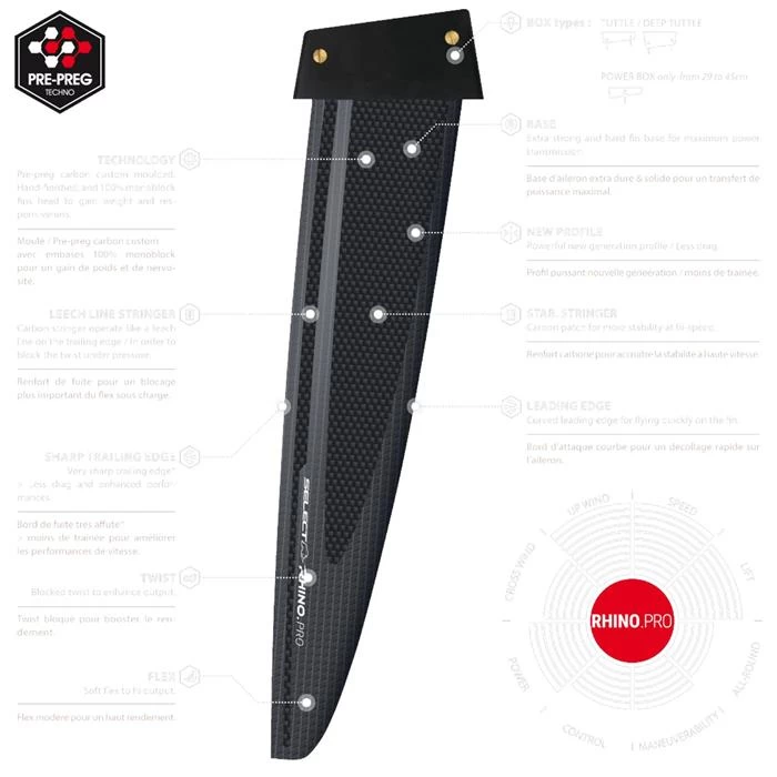 Aileron RHINO Pro SELECT Light Wind Deep Tuttle Box 4 Aileron RHINO Pro SELECT Light Wind Deep Tuttle Box - Image 2