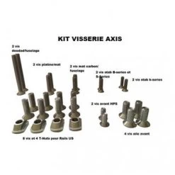 Visserie Foil AXIS Full Screw Set And Tool 2022